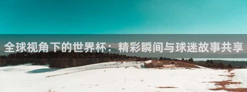 世界杯今日赛程直播：全球视角下的世界杯：精彩瞬间与球迷故事共享